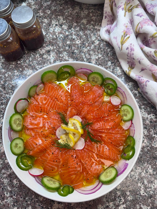 Le Cure Cured Salmon Platter
